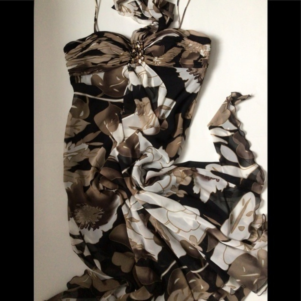 Laura Two Way Handkerchief Dress - Halter/Spaghetti Straps